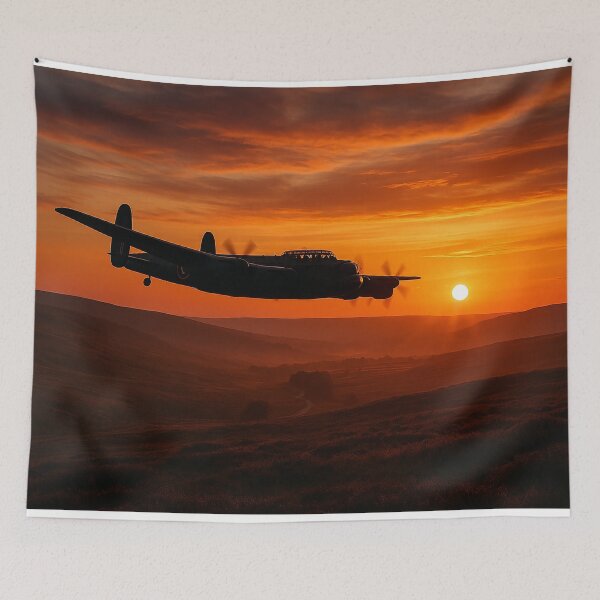 Item preview, Lancaster Moorland Sunset BBMF designed and sold by Skyframe Aviation.