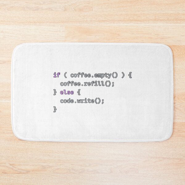 Item preview, The Daily Routine of a Coder designed and sold by anas006.
