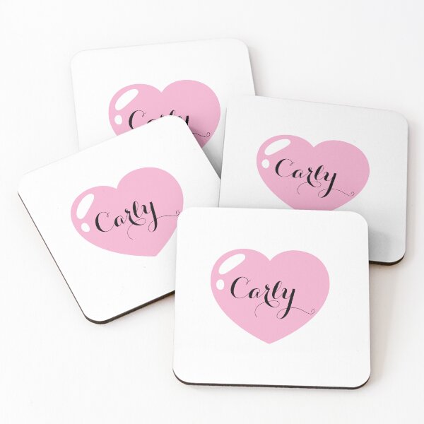 Item preview, Carly Name with Pink Heart  designed and sold by Monika Howarth.