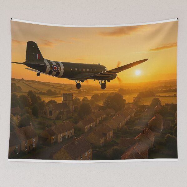 Item preview, Dakota Village Twilight BBMF designed and sold by Skyframe Aviation.
