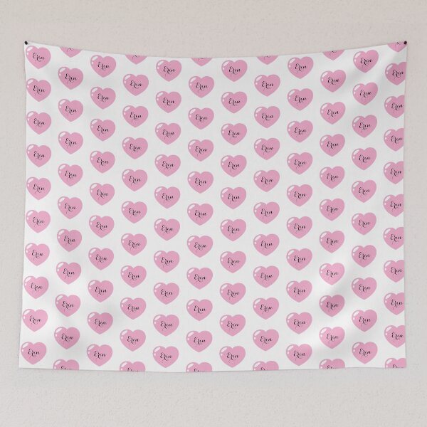 Item preview, Erin Name with Pink Heart  designed and sold by Monika Howarth.