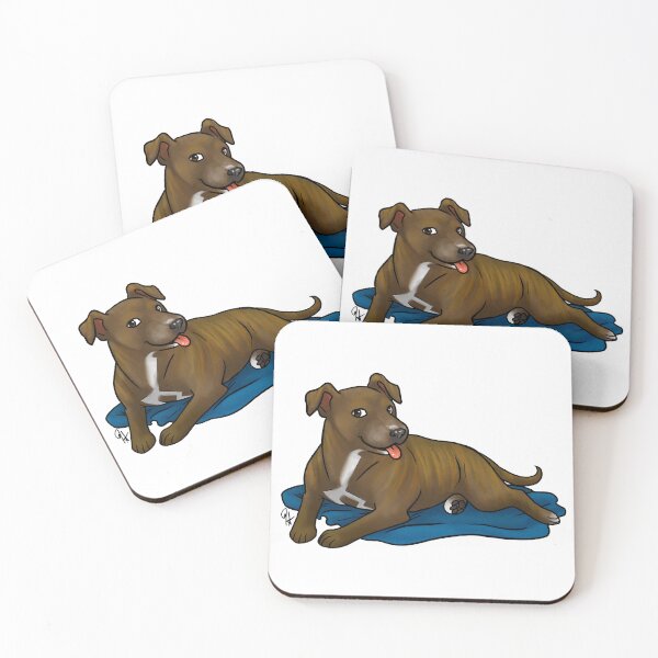 Item preview, Custom - Pitbull Mix - Reba designed and sold by Jennifer Stolzer.