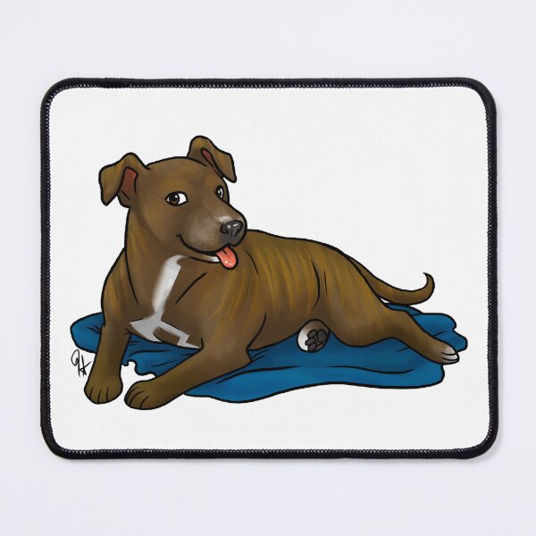 Item preview, Custom - Pitbull Mix - Reba designed and sold by Jennifer Stolzer.