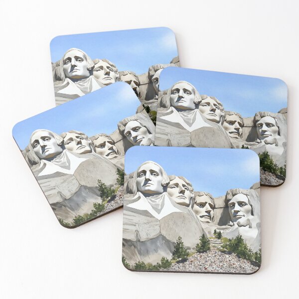 Item preview, Mount Rushmore South Dakota Watercolor designed and sold by Magnolia Valley Art.