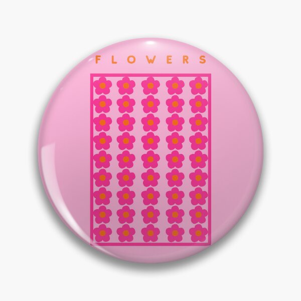 Item preview, Pink - Orange Flowers designed and sold by HBBS DESIGNS.