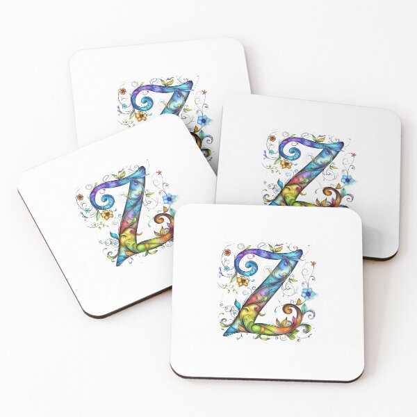 Item preview, Whimsical Monogram Letter Z designed and sold by Boddicca.