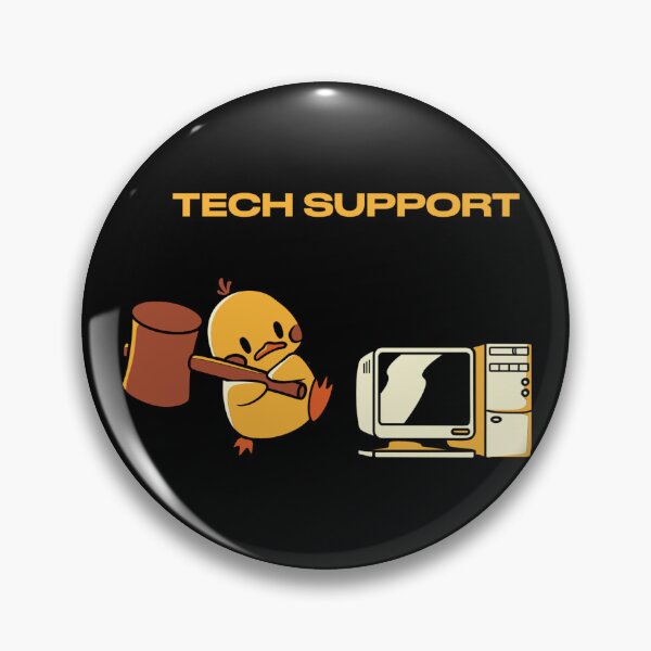 Item preview, Tech Support Funny Duck by Tobe Fonseca designed and sold by Tobe Fonseca®.