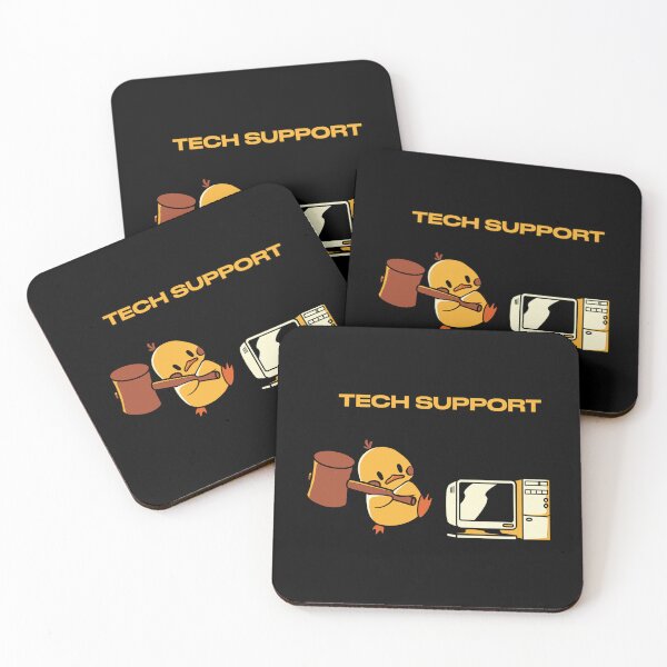 Item preview, Tech Support Funny Duck by Tobe Fonseca designed and sold by Tobe Fonseca®.