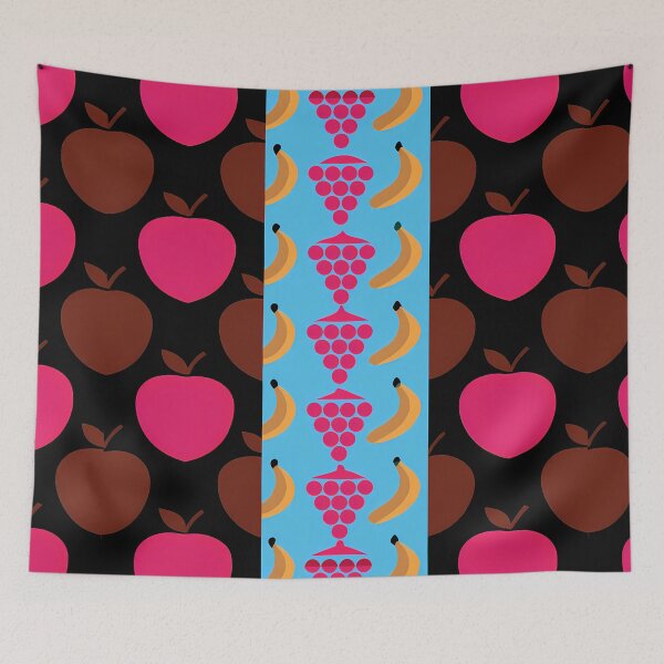 Item preview, Banana Fruits Apples Pattern Art DEsign designed and sold by ART ATTACK ZONE.