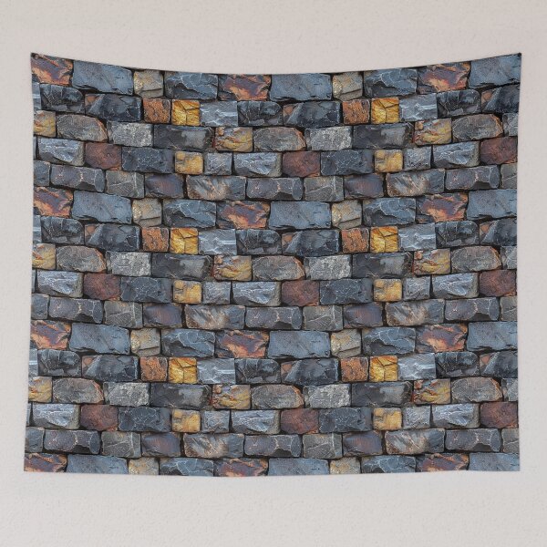 Item preview, Colorful Rustic Stone Wall Texture designed and sold by NTGUILTY.