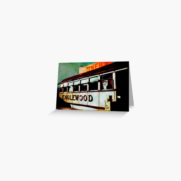 Englewood Diner, Dorchester, MA Greeting Card