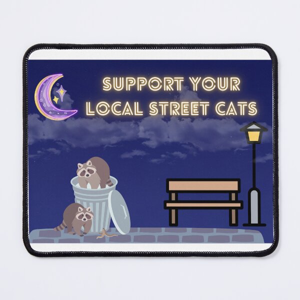 Item preview, Support Your Local Street Cats designed and sold by lightbeam4.