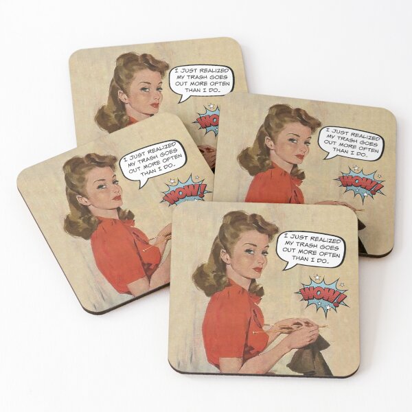 Item preview, My Trash Goes Out More Than Me! - Office/Women's Humor designed and sold by SSustainable.