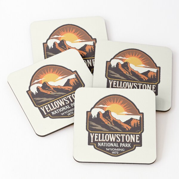 Item preview, Yellowstone National Park - US  designed and sold by GoodOldVintage.