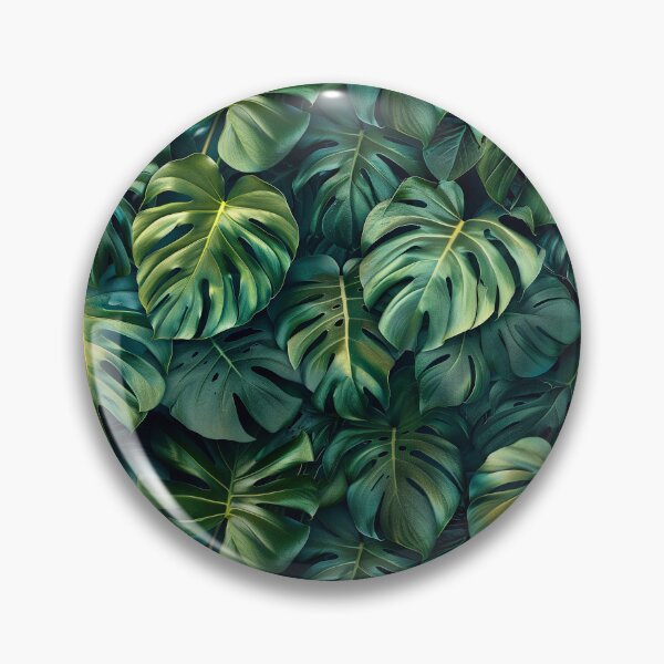 Item preview, Lush Green Monstera Leaves Art designed and sold by NTGUILTY.