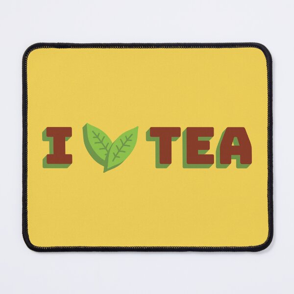 Item preview, I Leaf (Love) Tea (Single) designed and sold by Artwork by Daniel Adams.