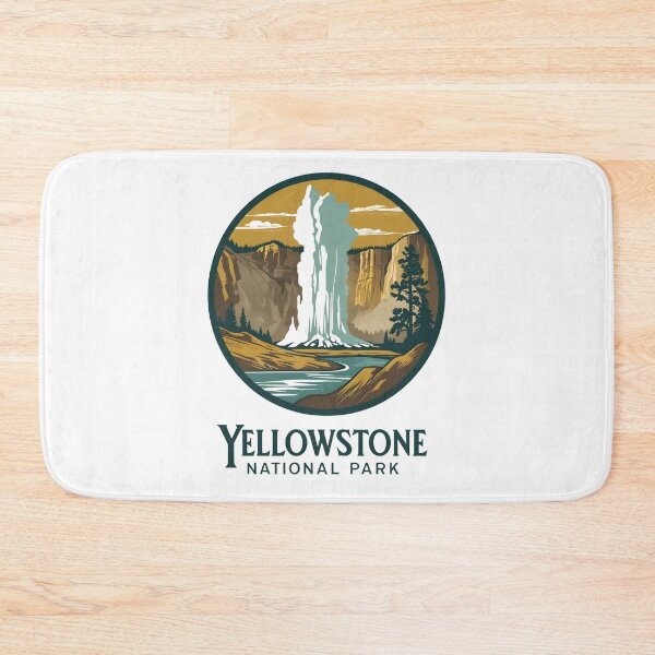 Artikelvorschau, Yellowstone-Nationalpark – USA entworfen und verkauft von GoodOldVintage.