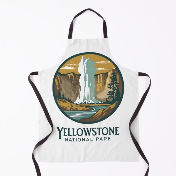 Item preview, Yellowstone National Park - US  designed and sold by GoodOldVintage.