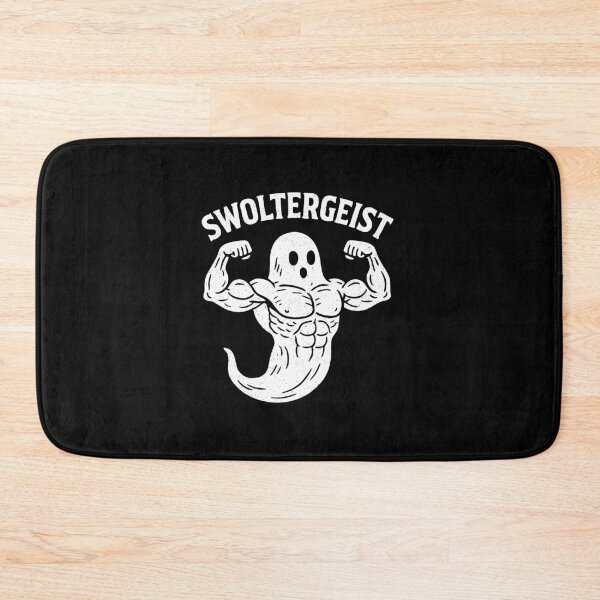 Item preview, Swoltergeist Buff Swole Ghost Flexing Funny Gym designed and sold by elderberry.