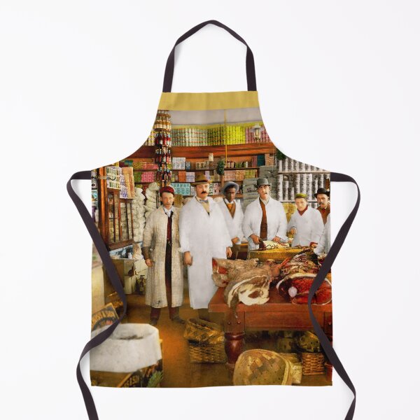 Item preview, Butcher - Food pyramids 1905 designed and sold by Mike Savad Photography.
