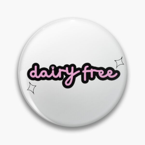 Item preview, dairy free sign designed and sold by TurtlyAwesome.