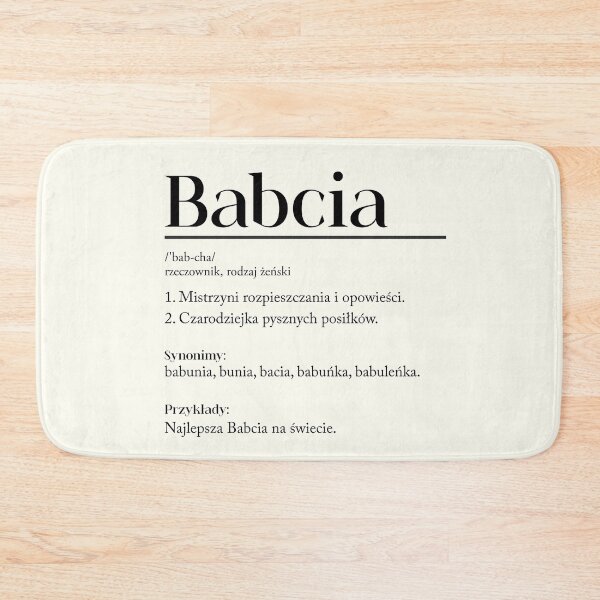 Item preview, Polish Babcia Definition designed and sold by besensible.