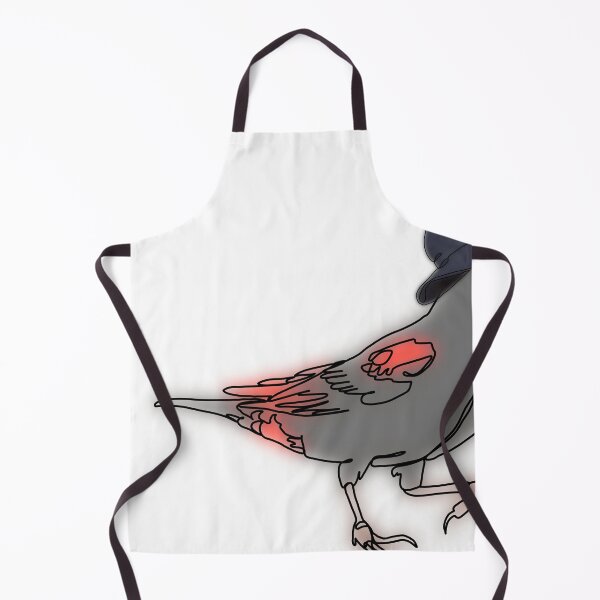 Item preview, Ruby the Red Blackbird in a Floppy Sun Hat – animalzinhats designed and sold by Ashley’sAnimalz.