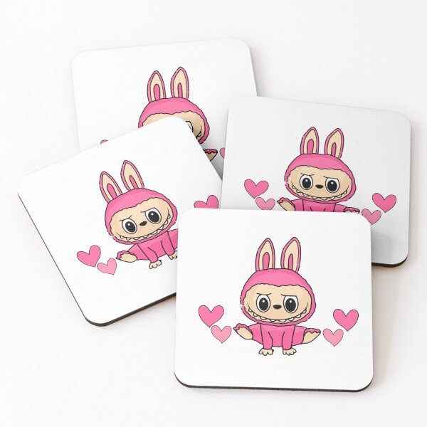 Item preview,  Funny Cute Labubu Pink Full Body  designed and sold by ZACK ART.