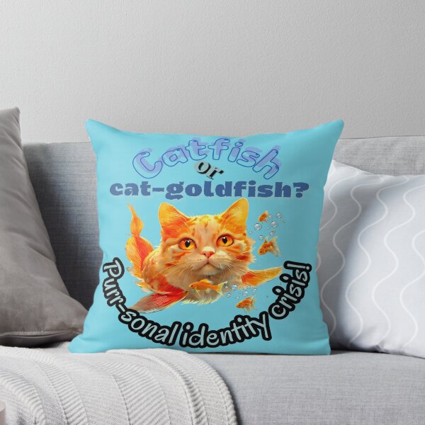 Item preview, Catfish or cat-goldfish? bold prints  designed and sold by JumWow.