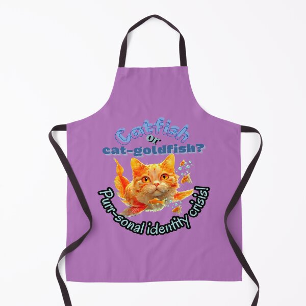 Item preview, Catfish or cat-goldfish? bold prints designed and sold by JumWow.