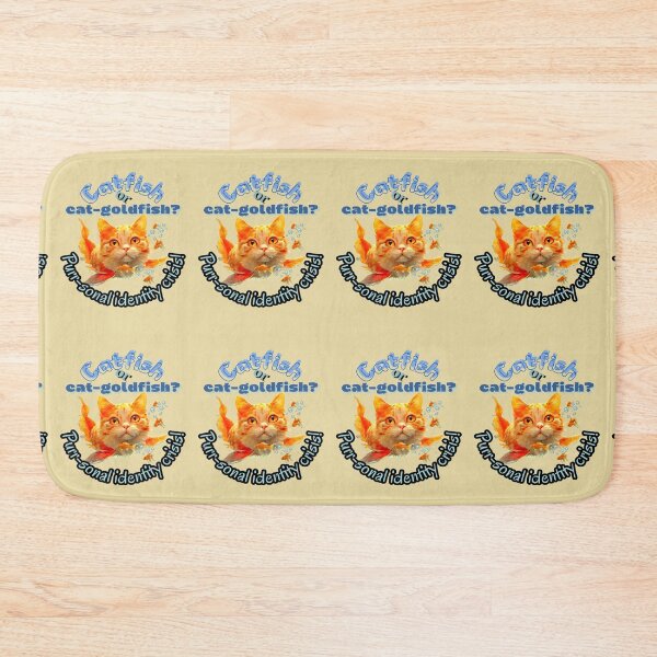 Item preview, Catfish or cat-goldfish? bold prints  designed and sold by JumWow.