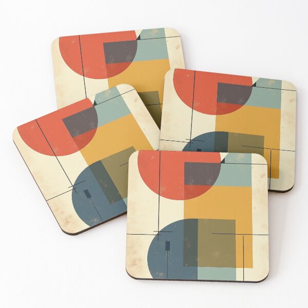 Item preview, Mid-Century Bold Shapes #6 designed and sold by Skull Bongo Consortium.