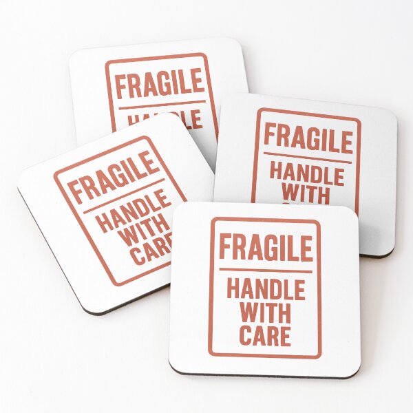 Item preview, Fragile Handle With Care – Stamp Style Label designed and sold by bloria.