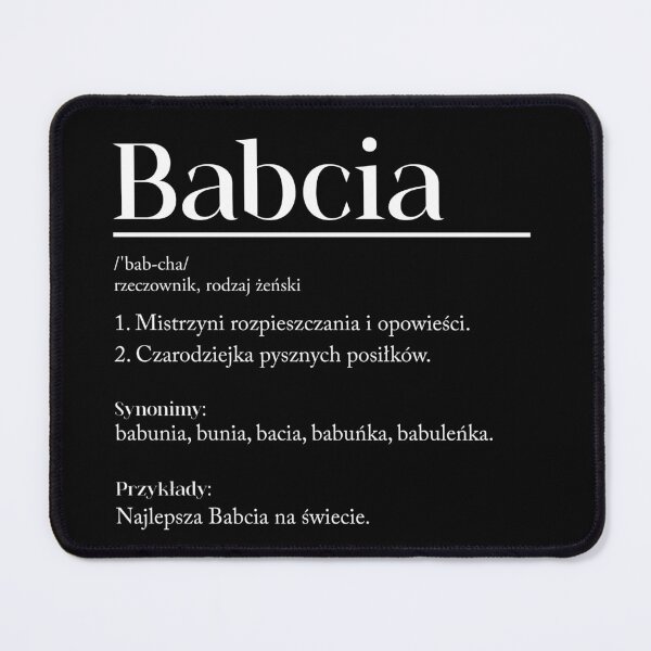 Item preview, Polish Grandma Babcia Definition designed and sold by besensible.