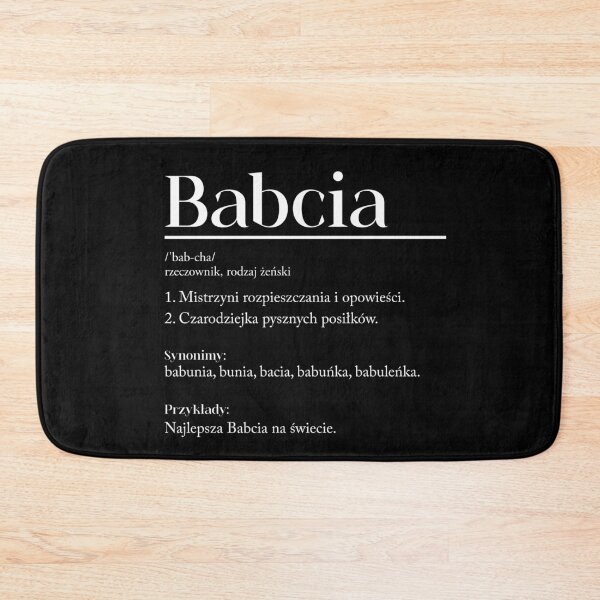 Item preview, Polish Grandma Babcia Definition designed and sold by besensible.