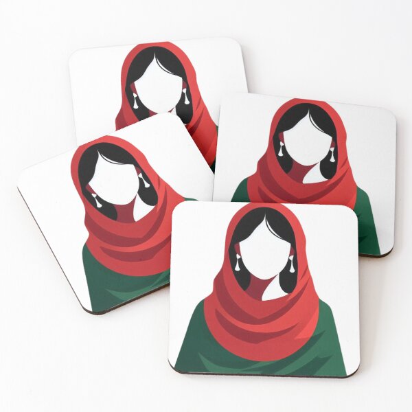 Item preview, Bangladeshi Woman in Salwar Kameez – Minimal Art designed and sold by kothae.