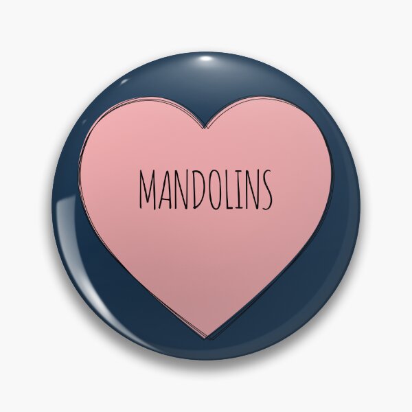 Item preview, I Love Mandolins Heart designed and sold by MaryAller.