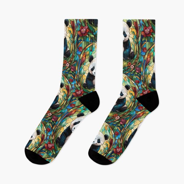 Item preview, Panda Bear Cub Among Flowers designed and sold by Ciervo Primavera.