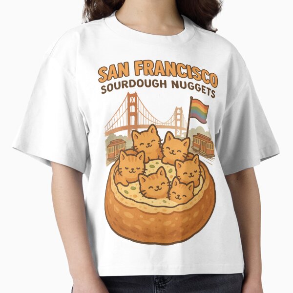 Item preview, San Francisco Sourdough Kitty Nuggets designed and sold by Globalcitytees.