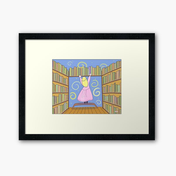 My Life Story Framed Art Print
