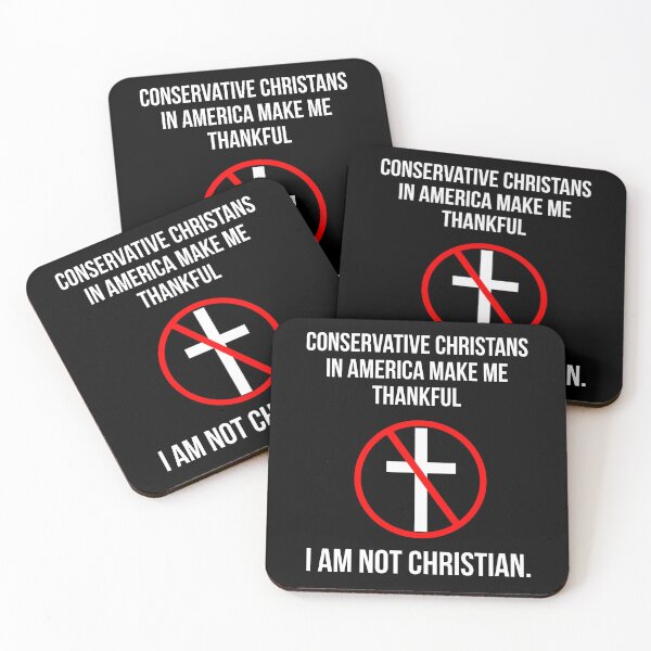Item preview, Thankful not to be Christian  designed and sold by Rachel the Artist .