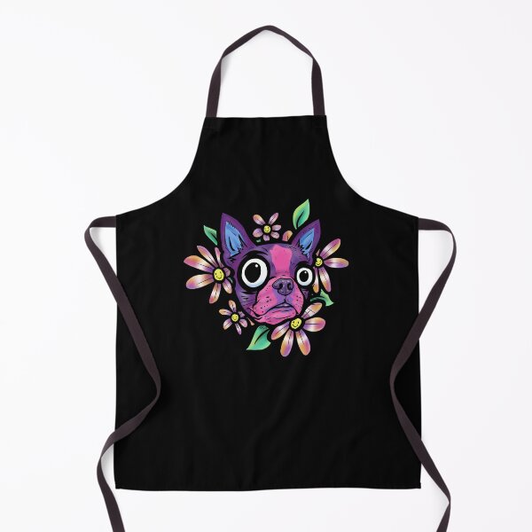 Item preview, Purple Boston Terrier Daisies designed and sold by turddemon.