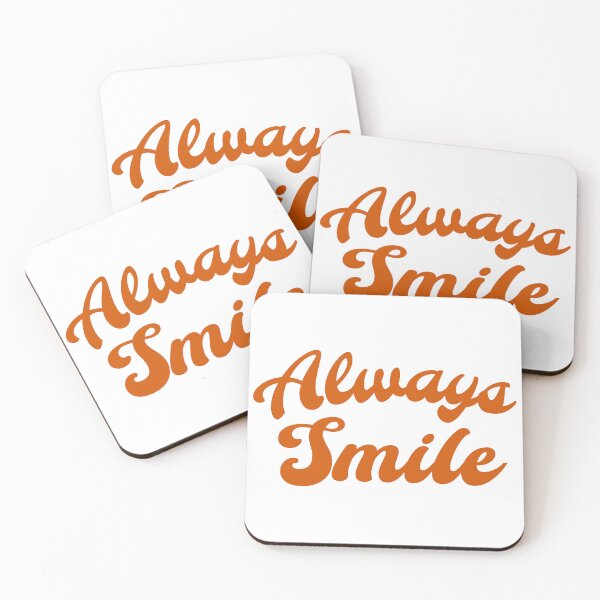 Item preview, Always Smile! Minimal text-graphic designed and sold by DNC1134.
