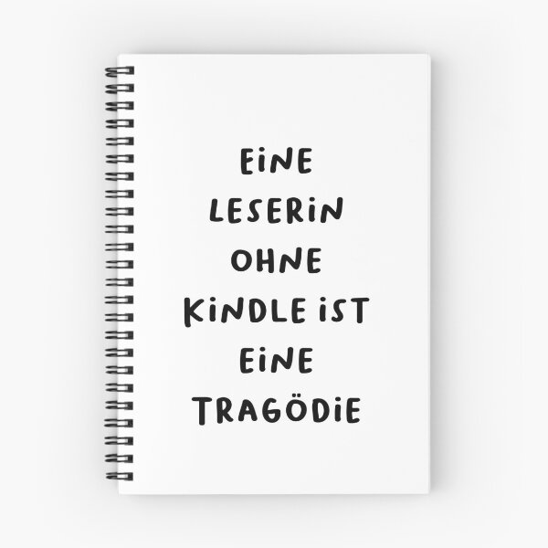 Item preview, Eine Leserin Ohne Kindle Ist Eine Tragödie - Funny German Reading Quote 1 designed and sold by RM-Journey.