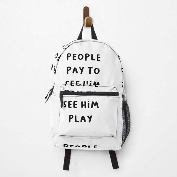 Item preview, People Pay To See Him Play - Sports Fan Quote 2 designed and sold by RM-Journey.