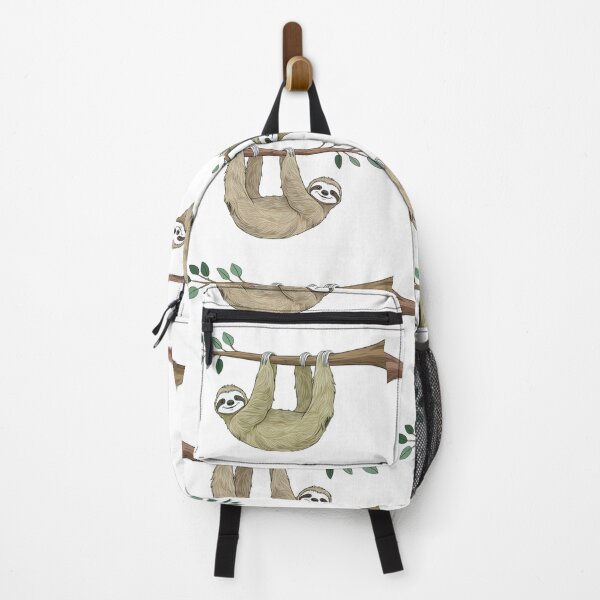 Item preview, Cute Sloth Hanging on Branch Illustration designed and sold by RM-Journey.