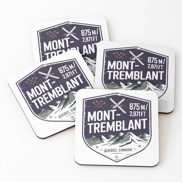 Item preview, Mont-Tremblant Mountain Canada Nature Travel Adventure Sticker designed and sold by carshapes.