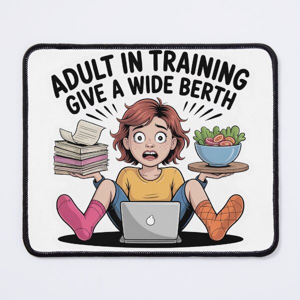 Item preview, Adult In Training designed and sold by Interrupt Art.