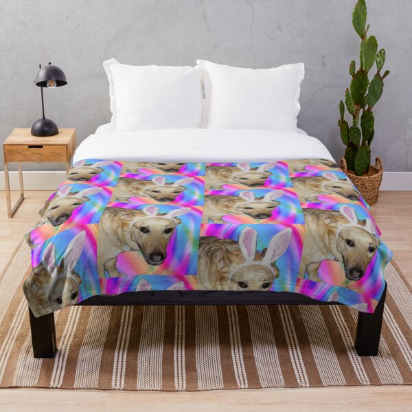 Item preview, German Shepherd Bunny Easter Dog Swirl Background designed and sold by SandyMDesigns.