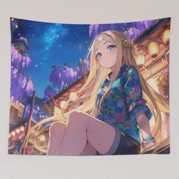 Item preview, Alice Zuberg Sword Art Online Anime Luminescent Wisteria Twilight designed and sold by mildaclairmo.